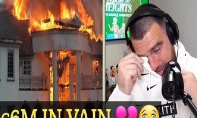 Tears as Mansion Built with Taylor Swift Burns Down