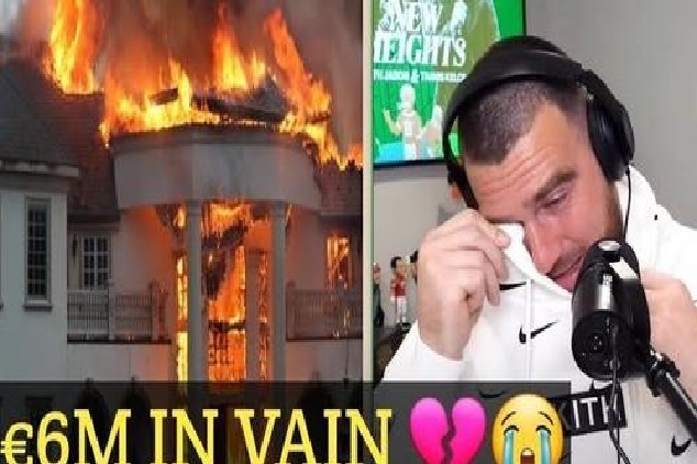 Tears as Mansion Built with Taylor Swift Burns Down