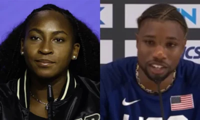 Gauff has proposed to Noah Lyles Chimes