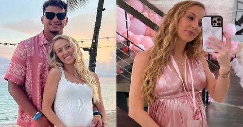 Patrick Mahomes officially announced that wife Brittany