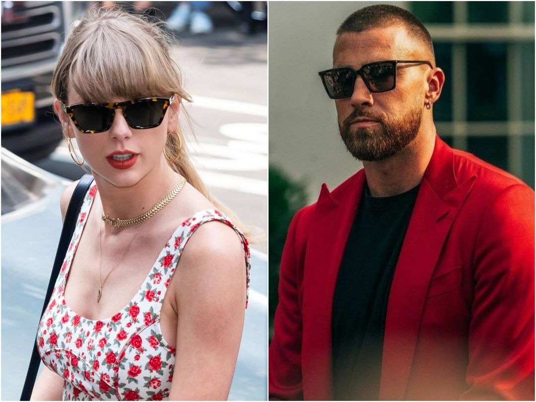 Watching Taylor Swift and Travis Kelce together