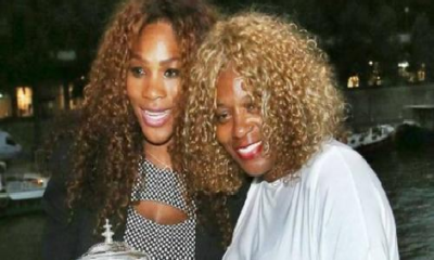 Serena Williams in deep shock