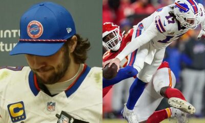 Buffalo Bills' Josh Allen in tears, can't keep his head up after getting his heart broken by Mahomes and Chiefs once again