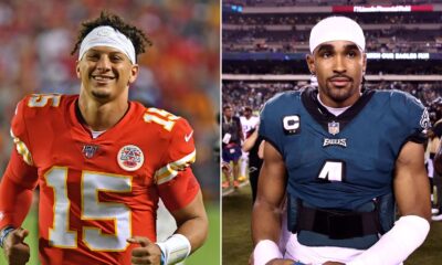 Patrick Mahomes vs Jalen Hurts: The statistics of the two quarterbacks who will play in Super Bowl 2025