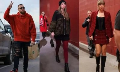 Travis Kelce Gushes Over Taylor Swift’s Chiefs Game-Day Outfits Ahead of 2025 Super Bowl