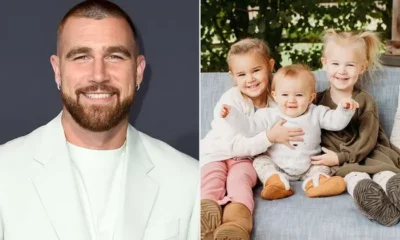 Travis Kelce reacts to the sweet way his nieces are supporting him for Super Bowl LIX