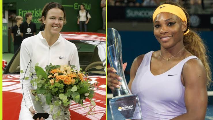 The 7 women who have won the most WTA 500 titles: Serena Williams with 18, Steffi Graf 2nd